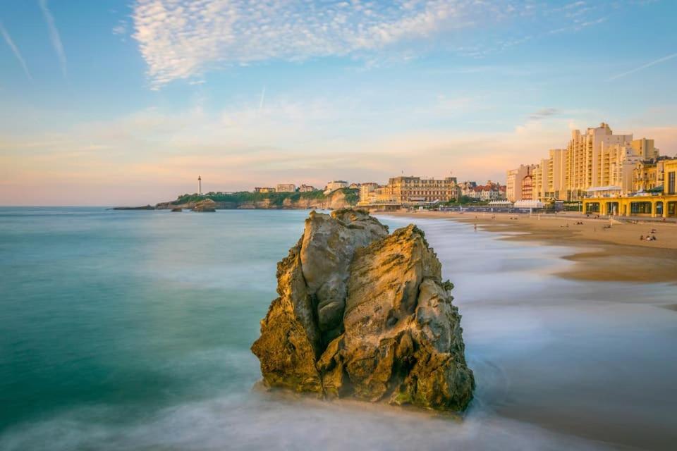 Studio Et Piscine Sur La Grande Plage ビアリッツ エクステリア 写真